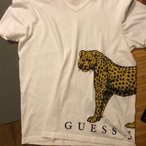 Guess leopard tee
